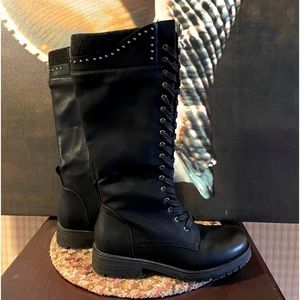 Spring Step Moto Lace Up Boots